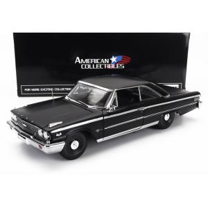 ミニカー アメ車 1/18 フォード ギャラクシー SUN-STAR 1/18 FORD USA GALAXIE 500XL HARD-TOP CLOSED 1964 BLACK 01475｜a-mondo2