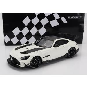 ミニカー 1/18 メルセデス ベンツ AMG GT ミニチャンプス MINICHAMPS 1/18 MERCEDES BENZ AMG GT V8 BLACK SERIES 2020 WHITE BLACK 155032022｜a-mondo2