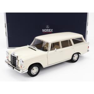 ミニカー 1/18 メルセデス ベンツ 200 ノレブ NOREV 1/18 MERCEDES BENZ 200 UNIVERSAL SW STATION WAGON 1966 WHITE 183709｜a-mondo2