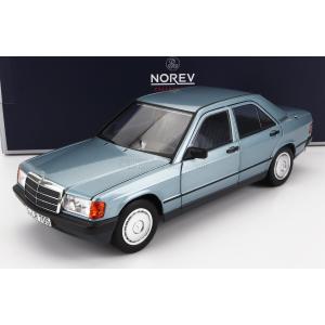 ミニカー 1/18 メルセデス ベンツ 190E ノレブ NOREV 1/18 MERCEDES BENZ 190E (W201) 1984 LIGHT BLUE MET 183828｜a-mondo2