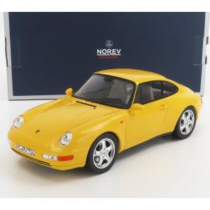 ミニカー 1/18 ポルシェ 911 993 カレラ ノレブ NOREV 1/18 PORSCHE 911 993 CARRERA COUPE 1994 YELLOW 187596｜a-mondo2