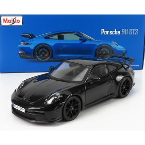 ミニカー 1/18 ポルシェ 911 992 GT3 MAISTO 1/18 PORSCHE 911 992 GT3 COUPE 2022 BLACK 36458BK｜a-mondo2