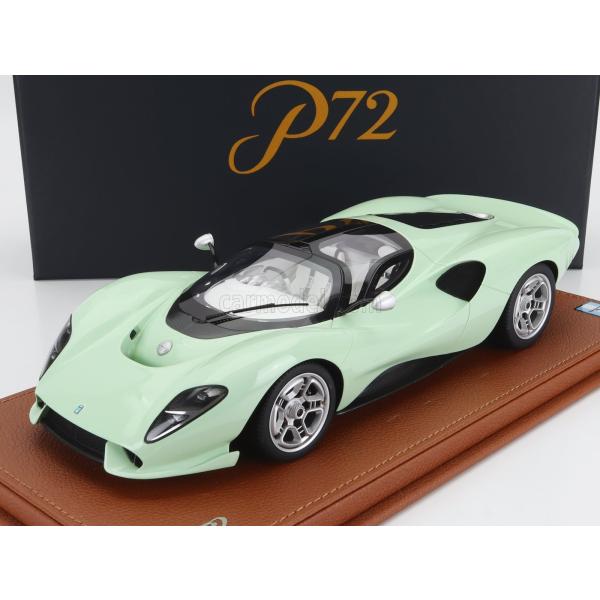 ミニカー 1/18 デ・トマソ P72 PEAKO 1/18 DE TOMASO P72 2020 ...