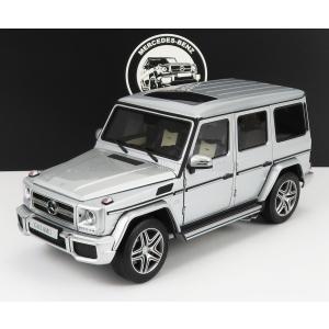 ミニカー 1/18 メルセデス ベンツ Gクラス G63 AMG ALMOST-REAL 1/18 MERCEDES BENZ G-CLASS G63 AMG (W463) V8 BITURBO 2015 SILVER ALM820601｜a-mondo2