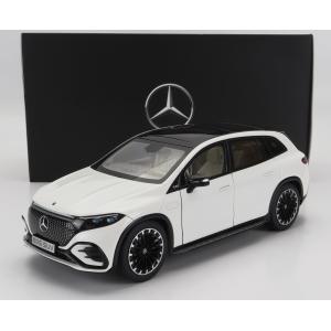 ミニカー 1/18 メルセデス ベンツ EQS NZG 1/18 MERCEDES BENZ EQS SUV (X296) VON MERCEDES-EQ 2022 DIAMOND WHITE B66960590｜a-mondo2