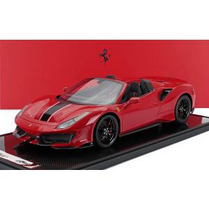 ミニカー 1/12 フェラーリ 488 BBR-MODELS 1/12 FERRARI 488 PISTA SPIDER 2018 ROSSO CORSA - RED BBR1225B
