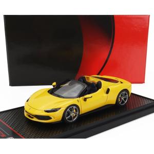 ミニカー 1/43 フェラーリ 296 GTS BBR-MODELS 1/43 FERRARI 296 GTS SPIDER 2022 GIALLO MODENA - YELLOW BBRC268C｜a-mondo2