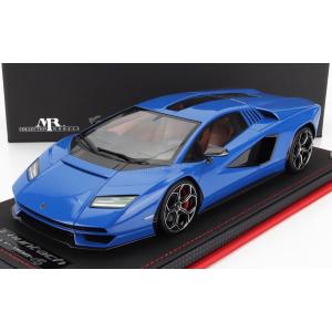 ミニカー 1/18 ランボルギーニ カウンタック LPi 800-4 MR-MODELS 1/18 LAMBORGHINI COUNTACH LPi 800-4 2021 BLUE LAMBO052SE3｜a-mondo2