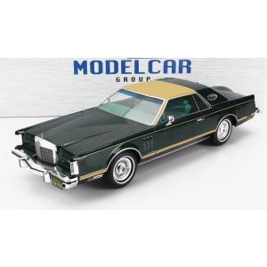 ミニカー アメ車 1/18 リンカーン コンチネンタル MCG 1/18 LINCOLN CONTINENTAL MKV 1978 GREEN BEIGE MCG18404｜a-mondo2