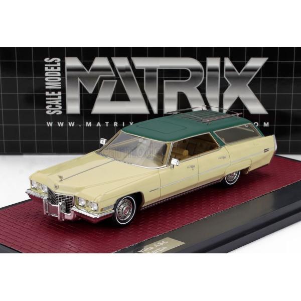 ミニカー アメ車 1/43 キャデラック デビル ワゴン MATRIX SCALE MODELS 1...