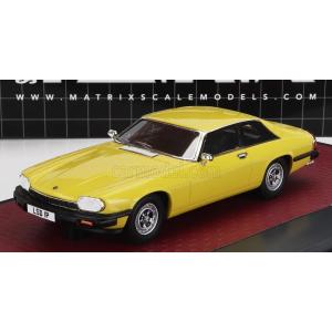 ミニカー 1/43 ジャガー XJS MATRIX SCALE MODELS 1/43 JAGUAR XJ-S 1975 YELLOW MX41001-202｜a-mondo2