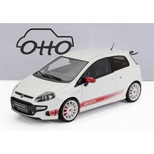 MCG /イクソ 1/18 アバルト 500e 2024 (ホワイト) 国内在庫品】IXO 1/18 フィアット アバルト 500e 2024 ホワイト