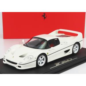 ミニカー 1/18 フェラーリ F50 BBR-MODELS 1/18 FERRARI F50 COUPE 1995 AVUS WHITE P18189F-VET｜a-mondo2