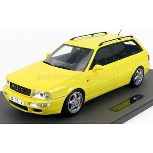 ミニカー 1/12 アウディ A4 RS2 TOPMARQUES 1/12 AUDI A4 RS2 AVANT 1994 YELLOW TM12-10B｜a-mondo2