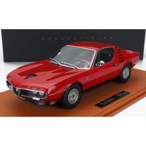 ミニカー 1/12 アルファロメオ モントリオール TOPMARQUES 1/12 ALFA ROMEO MONTREAL 1970 ROSSO ALFA RED TM12-52C｜a-mondo2