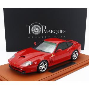 ミニカー 1/18 フェラーリ 550 TOPMARQUES 1/18 FERRARI 550 MARANELLO 1996 RED TOP121A｜a-mondo2