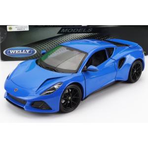 ミニカー 1/24 ロータス エミーラ WELLY 1/24 LOTUS EMIRA 2021 BLUE WE24115B｜a-mondo2