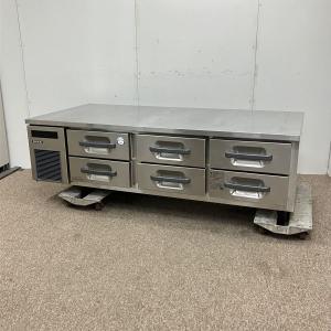 ホシザキ 冷蔵低コールドテーブル RL-150SNC 中古 1ヶ月保証 ホシザキ 冷蔵低コールドテーブル RL-150SNC 中古 1ヶ月保証