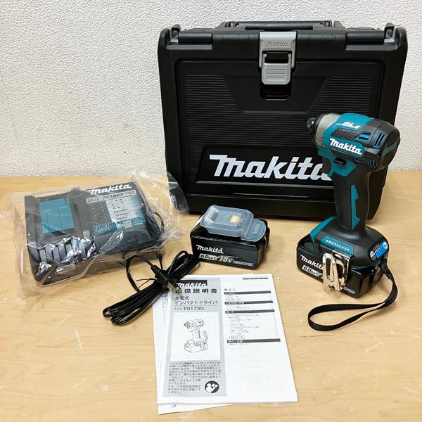 【未使用品】Makita/マキタ 充電式 TD173DRGX インパクトドライバ 18V6Ah バッ...