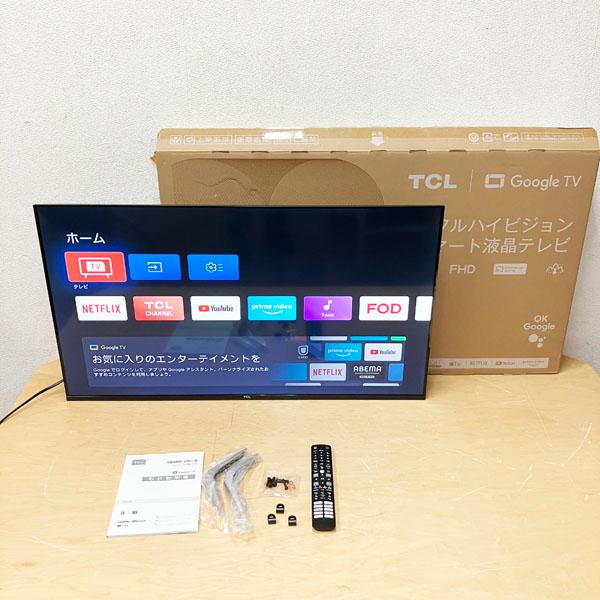 【中古・美品】TCL/ティーシーエル 40S5402 40V型 地上 BS CS デジタル 液晶 ス...