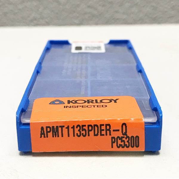 【未開封品】KORLOY/コルロイ 10コ入り/1ケース APMT1135PDER-Q PC5300...