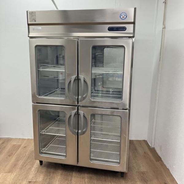 フクシマガリレイ 縦型冷蔵庫 パススルー仕様 PRD-120RM7-G 中古 1ヶ月保証 2018年...