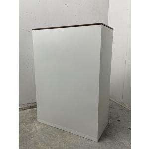両開き書庫 スチール書庫 鍵付き 幅900×奥...の詳細画像2