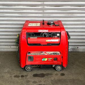 値下げ！【未使用】新ダイワ shindaiwa EGW160M-I ウェルダー 防音型エンジン発電機兼用溶接機【ハンズクラフト佐賀】 新ダイワ(やまびこ) ガソリンエンジン溶接機 EGW160M-I 溶接ケーブル+