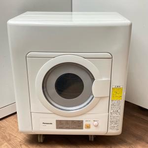 【中古※凹み有】Panasonic/パナソニック NH-D503 電気衣類乾燥機 乾燥容量5.0kg 100V 2024年 新品フィルター付 ●130833
