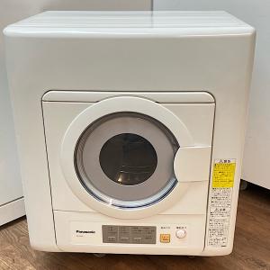 【中古】Panasonic/パナソニック 電気衣類乾燥機 NH-D503 5.0kg 100V 2024年製 新品フィルター付 ●140328