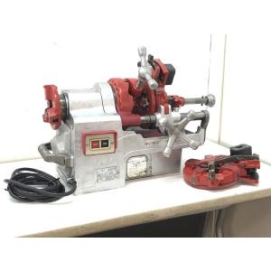再塗装】REX/レッキス パイプマシン ねじ切り機 150A 100V/200V 一部