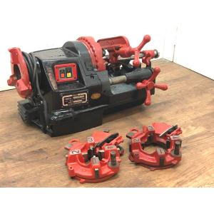 再塗装】REX/レッキス パイプマシン ねじ切り機 150A 100V/200V 一部