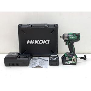 【展示品】HiKOKI ハイコーキ WR18DBDL2 2LXPK インパクトレンチ マルチボルト 18V バッテリー2個 充電器｜a-mugendou