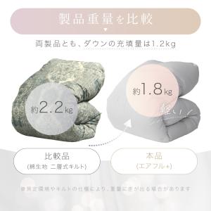 羽毛布団 クイーン ロマンス小杉 ハンガリーシ...の詳細画像5