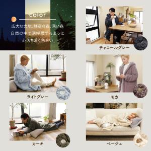 着る毛布 メンズ レディース ロング 暖かい ...の詳細画像3