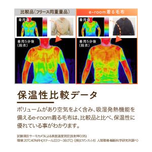 着る毛布 メンズ レディース ロング 暖かい ...の詳細画像5