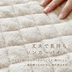 爆買 敷きパッド ダブル 綿 綿100% オー...の詳細画像3