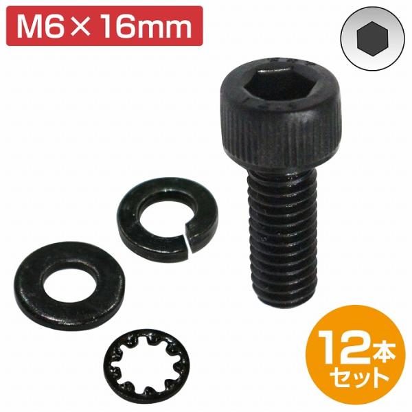レカロ シート 固定用 高強度 ボルト M6×16 12本set SR1/2/3/4/5 LX LS...