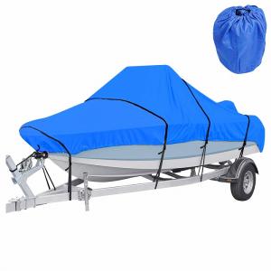 600D!! 20ft-22ft 銀/シルバー』防水 ボートカバー 全長約710cm×幅約