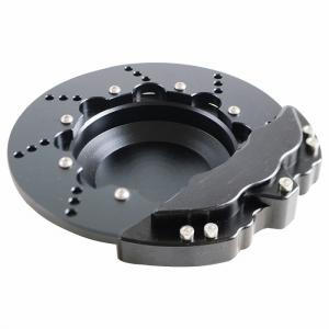 ブレーキキャリパーモチーフの小物入れ アッシュトレー 灰皿　ゴールド ペンギンライター 卓上灰皿 密閉度の高い蓋つきステンレス製アッシュ