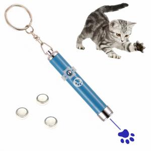 猫用おもちゃ LEDレーザーポインター LEDライト ブルー/青｜a-next-shop