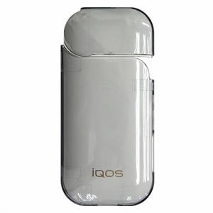 iQOS用 ハードケース フルカバー アイコスケース クリア素材 ブラック/黒｜a-next-shop