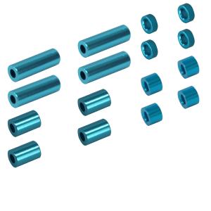 ミニ四駆　軽量2段アルミローラーセット　13-12mm　ブルー Amazon | タミヤ(TAMIYA) ミニ四駆グレードアップパーツシリーズ