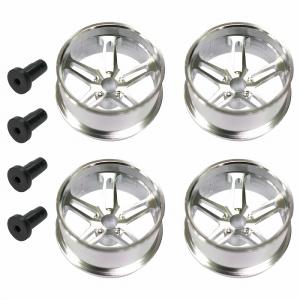 送料220円】ミニ四駆用 アルミ 合金 スペーサー 4種 16個 セット (12mm