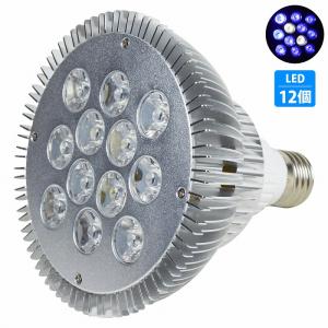 水槽 用 スポット ライト 14W 電球 7LED 青3/赤4 口金 E26