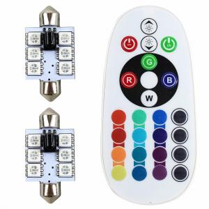 12v/24v』『45cm 赤/レッド』LED ライトバー ストロボ フラッシュ
