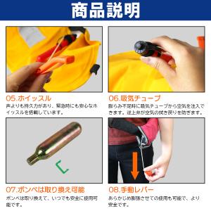 大人気!オリジナルデザイン! ライフジャケット...の詳細画像4