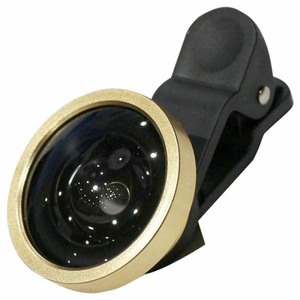 セルカレンズ クリップ式 iPhone Android パープル/紫 広角レンズ マクロレンズ カメ...