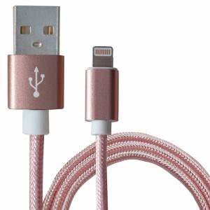 0.5m/50cm】ナイロンメッシュケーブルiPhone用 充電ケーブル USB