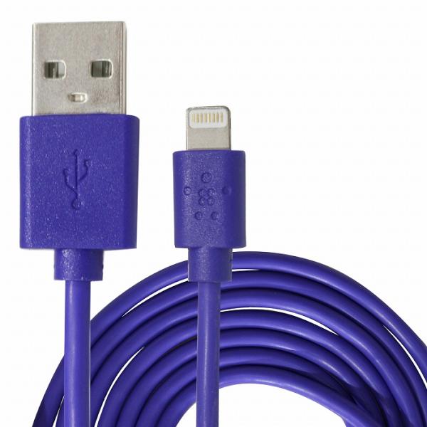 Apple認証 優れた強度と耐低温性能 PVC素材を使用iPhone用 USBケーブル 充電ケーブル...